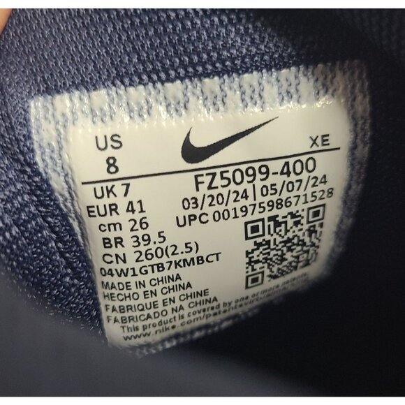 NEW Nike Air Zoom Pegasus 41 Tennessee Titans Running Shoes FZ5099-400 Size 8 main image 5